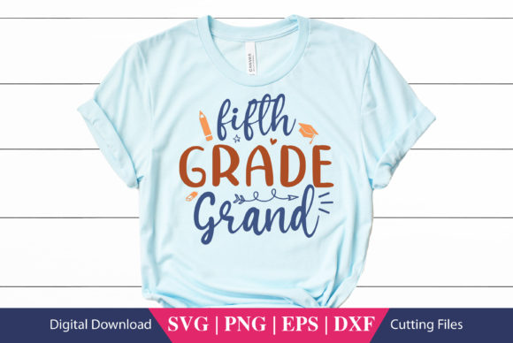 Fifth Grade Squad: A Design Ready for Embroidery