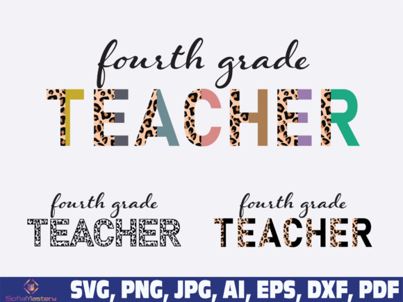 Fourth Grade Teacher Half Leopard: A Versatile Design