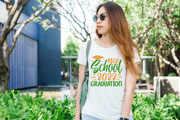 High School 2022 Graduation Embroidery Design
