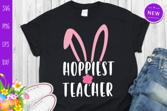 Hoppiest Teacher: A Charming Embroidery Design