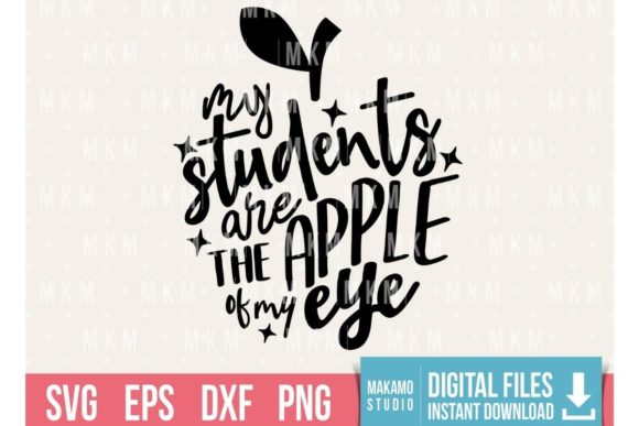 My Students Are the Apple of My Eye: A Charming Design