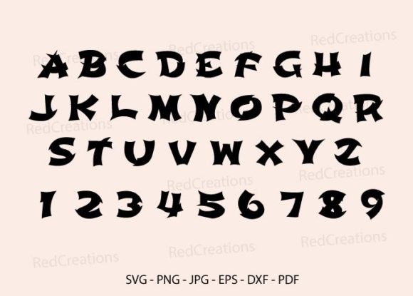 Ninja Font Svg: A Versatile Embroidery Design