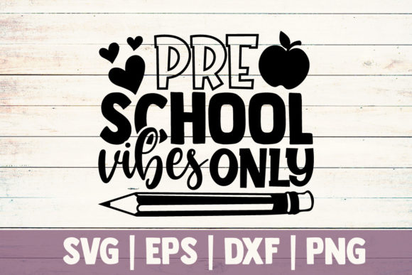 Pre School Vibes Only: A Charming Addition to Your Embroidery Projects