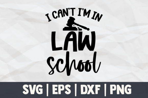 Review: I Can’t I’m in Law School Embroidery Design